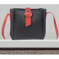 LKH116 - Women's Black Shoulder Bag